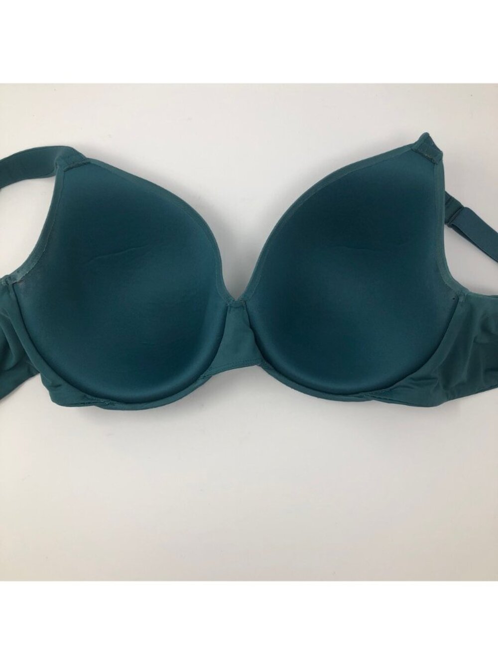Cacique Lightly Lined Full Coverage Bra Size 42C Teal Blue - Picture 3 of 10